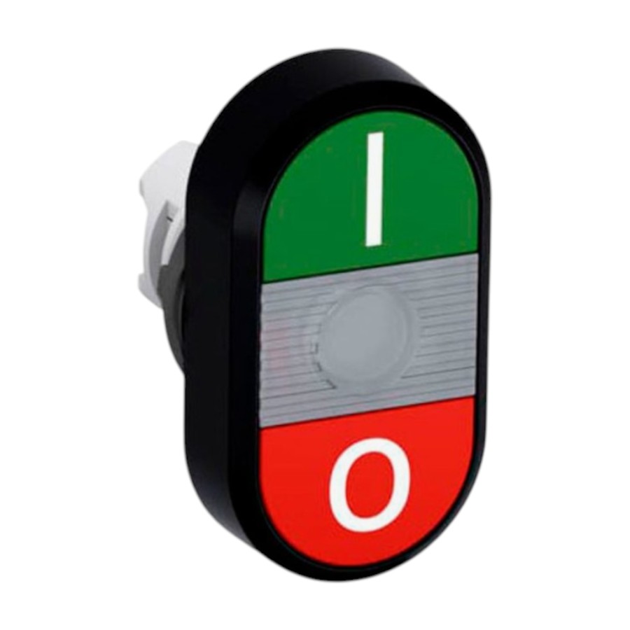 Кнопка двойная светосигнальная ABB MPD2-11C 1SFA611131R1108